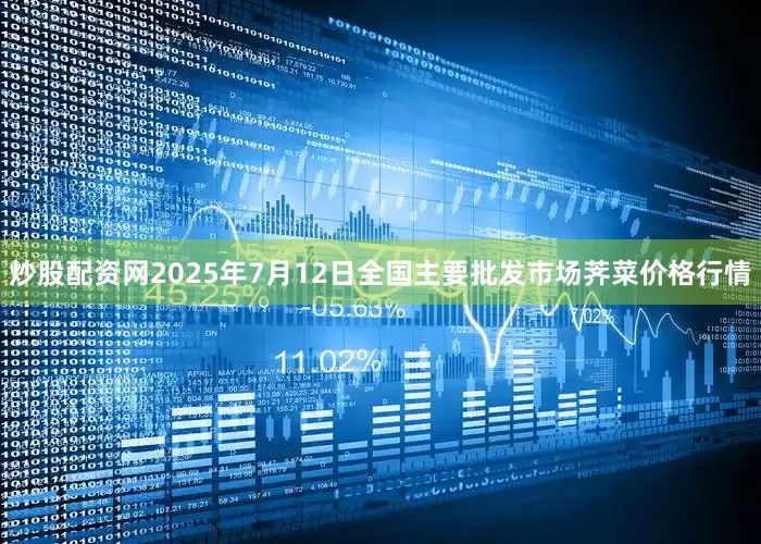炒股配资网2025年7月12日全国主要批发市场荠菜价格行情