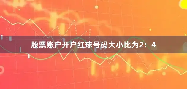 股票账户开户红球号码大小比为2:4