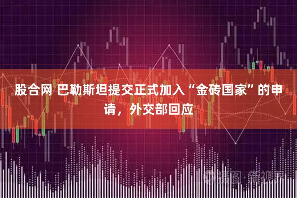 股合网 巴勒斯坦提交正式加入“金砖国家”的申请，外交部回应