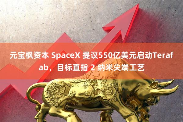 元宝枫资本 SpaceX 提议550亿美元启动Terafab，目标直指 2 纳米尖端工艺